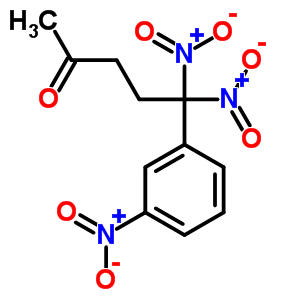 2-Pentanone,5,5-dinitro-5-(3-nitrophenyl)-Structure,28190-63-8Structure 2-Pentanone,5,5-dinitro-5-(3-nitrophenyl)- Structure,28190-63-8Structure