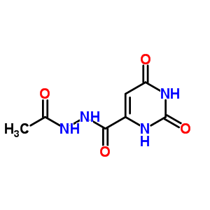 N-acetyl-2,6-dioxo-3h-pyrimidine-4-carbohydrazideStructure,2824-82-0Structure N-acetyl-2,6-dioxo-3h-pyrimidine-4-carbohydrazide Structure,2824-82-0Structure