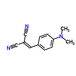 ((4-(Dimethylamino)phenyl)methylene)methane-1,1-dicarbonitrileStructure,2826-28-0Structure ((4-(Dimethylamino)phenyl)methylene)methane-1,1-dicarbonitrile Structure,2826-28-0Structure