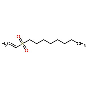 Octane,1-(ethenylsulfonyl)-Structure,28345-91-7Structure Octane,1-(ethenylsulfonyl)- Structure,28345-91-7Structure
