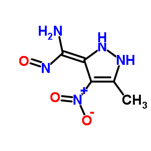 1H-pyrazole-5-carboximidamide,n-hydroxy-3-methyl-4-nitro-Structure,28745-16-6Structure 1H-pyrazole-5-carboximidamide,n-hydroxy-3-methyl-4-nitro- Structure,28745-16-6Structure
