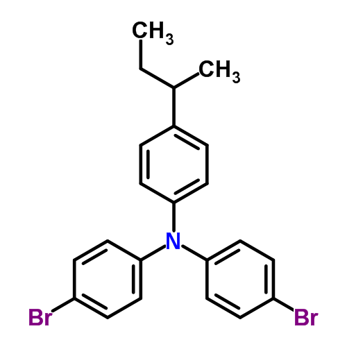 Bis(4-bromophenyl)-4-sec-butylanilineStructure,287976-94-7Structure Bis(4-bromophenyl)-4-sec-butylaniline Structure,287976-94-7Structure