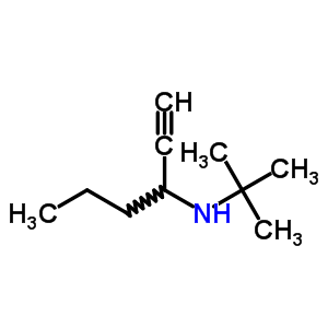 1-Hexyn-3-amine,n-(1,1-dimethylethyl)-Structure,2906-09-4Structure 1-Hexyn-3-amine,n-(1,1-dimethylethyl)- Structure,2906-09-4Structure
