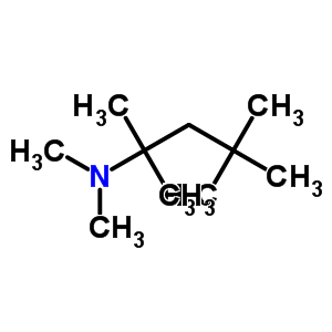 2-Pentanamine,n,n,2,4,4-pentamethyl-Structure,2906-10-7Structure 2-Pentanamine,n,n,2,4,4-pentamethyl- Structure,2906-10-7Structure