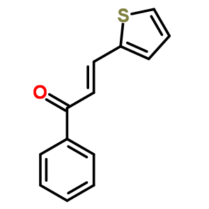 1-Phenyl-3-(thiophen-2-yl)propenoneStructure,2910-81-8Structure 1-Phenyl-3-(thiophen-2-yl)propenone Structure,2910-81-8Structure