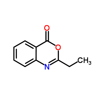 2-乙基-苯并[d][1,3]噁嗪-4-酮結(jié)構(gòu)式_2916-09-8結(jié)構(gòu)式