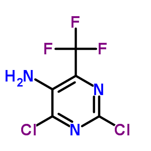 5-Pyrimidinamine,2,4-dichloro-6-(trifluoromethyl)-Structure,2925-96-4Structure 5-Pyrimidinamine,2,4-dichloro-6-(trifluoromethyl)- Structure,2925-96-4Structure