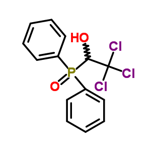 2,2,2-三氯-1-(二苯基膦)-乙醇結(jié)構(gòu)式_2929-30-8結(jié)構(gòu)式