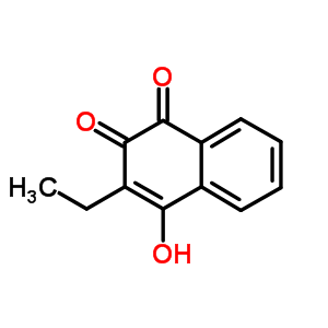 1,4-Naphthalenedione, 2-ethyl-3-hydroxy-(9ci)Structure,29366-44-7Structure 1,4-Naphthalenedione, 2-ethyl-3-hydroxy-(9ci) Structure,29366-44-7Structure