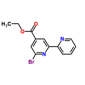 Ethyl 6-bromo-2,2’-bipyridine-4-carboxylateStructure,294211-88-4Structure Ethyl 6-bromo-2,2’-bipyridine-4-carboxylate Structure,294211-88-4Structure
