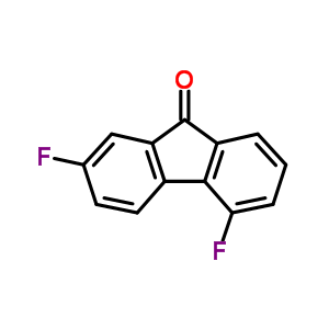 9H-fluoren-9-one,2,5-difluoro-Structure,2969-61-1Structure 9H-fluoren-9-one,2,5-difluoro- Structure,2969-61-1Structure