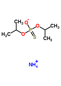 Ammonium o,o-diisopropylthiophosphateStructure,29918-57-8Structure Ammonium o,o-diisopropylthiophosphate Structure,29918-57-8Structure
