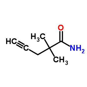 4-Pentynamide,2,2-dimethyl-Structure,29945-90-2Structure 4-Pentynamide,2,2-dimethyl- Structure,29945-90-2Structure
