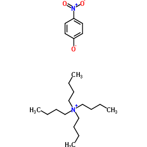 Tetrabutylammonium p-nitrophenoxideStructure,3002-48-0Structure Tetrabutylammonium p-nitrophenoxide Structure,3002-48-0Structure