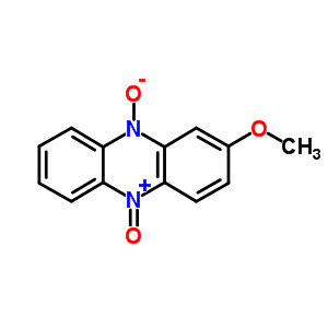 Phenazine, 2-methoxy-,5,10-dioxideStructure,303-78-6Structure Phenazine, 2-methoxy-,5,10-dioxide Structure,303-78-6Structure
