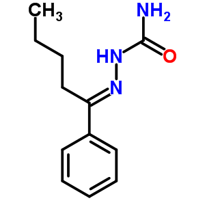 Hydrazinecarboxamide,2-(1-phenylpentylidene)-Structure,3030-96-4Structure Hydrazinecarboxamide,2-(1-phenylpentylidene)- Structure,3030-96-4Structure
