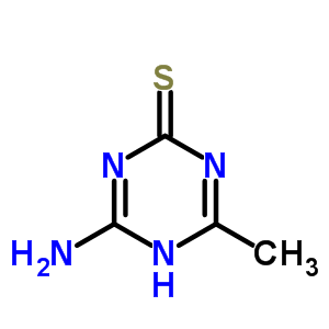 1,3,5-Triazine-2(1h)-thione,4-amino-6-methyl-(9ci)Structure,30369-70-1Structure 1,3,5-Triazine-2(1h)-thione,4-amino-6-methyl-(9ci) Structure,30369-70-1Structure