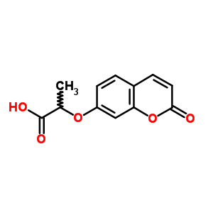 2-(2-Oxo-2H-chromen-7-yloxy)propanoic acidStructure,304889-93-8Structure 2-(2-Oxo-2H-chromen-7-yloxy)propanoic acid Structure,304889-93-8Structure