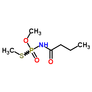 N-(methoxy-methylsulfanylphosphoryl)butanamideStructure,30560-26-0Structure N-(methoxy-methylsulfanylphosphoryl)butanamide Structure,30560-26-0Structure