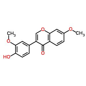 3-(4-Hydroxy-3-methoxyphenyl)-7-methoxychromen-4-oneStructure,30564-92-2Structure 3-(4-Hydroxy-3-methoxyphenyl)-7-methoxychromen-4-one Structure,30564-92-2Structure