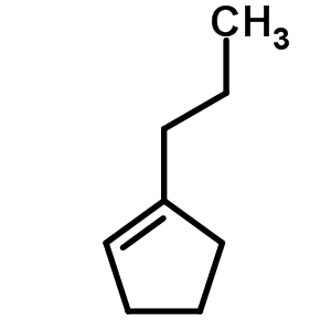 1-丙基環(huán)戊烯結(jié)構(gòu)式_3074-61-1結(jié)構(gòu)式
