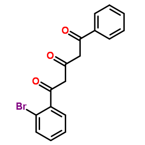1,3,5-Pentanetrione,1-(2-bromophenyl)-5-phenyl-Structure,30866-57-0Structure 1,3,5-Pentanetrione,1-(2-bromophenyl)-5-phenyl- Structure,30866-57-0Structure