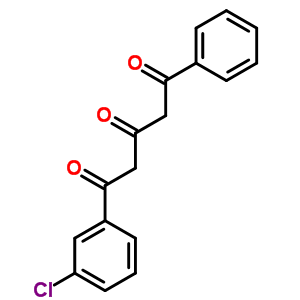 1,3,5-Pentanetrione,1-(3-chlorophenyl)-5-phenyl-Structure,30866-58-1Structure 1,3,5-Pentanetrione,1-(3-chlorophenyl)-5-phenyl- Structure,30866-58-1Structure
