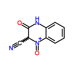 2-Quinoxalinecarbonitrile,3,4-dihydro-3-oxo-, 1-oxideStructure,31055-87-5Structure 2-Quinoxalinecarbonitrile,3,4-dihydro-3-oxo-, 1-oxide Structure,31055-87-5Structure