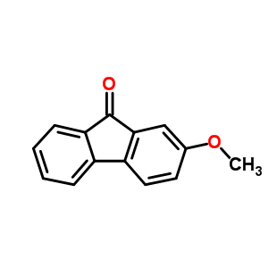 9H-fluoren-9-one,2-methoxy-Structure,3133-07-1Structure 9H-fluoren-9-one,2-methoxy- Structure,3133-07-1Structure
