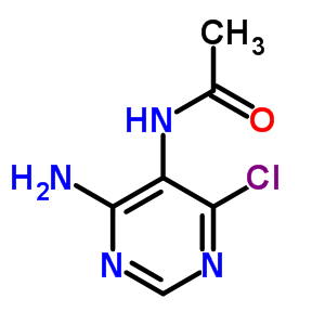 Acetamide, n-(4-amino-6-chloro-5-pyrimidinyl)-Structure,3137-57-3Structure Acetamide, n-(4-amino-6-chloro-5-pyrimidinyl)- Structure,3137-57-3Structure