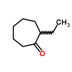 2-乙基環(huán)庚酮結(jié)構(gòu)式_3183-41-3結(jié)構(gòu)式