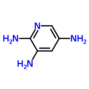 2,3,5-三氨基吡啶結(jié)構(gòu)式_320734-48-3結(jié)構(gòu)式