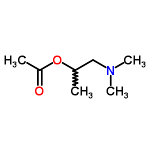 2-Propanol ,1-(dimethylamino)-,acetate (ester)Structure,32188-28-6Structure 2-Propanol ,1-(dimethylamino)-,acetate (ester) Structure,32188-28-6Structure