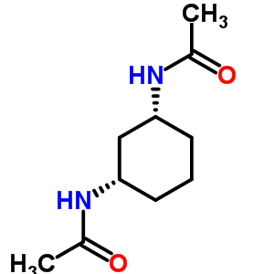 (1R,3S)-1,3-雙(乙?；被?環(huán)己烷結(jié)構(gòu)式_32189-20-1結(jié)構(gòu)式