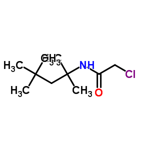 Acetamide,2-chloro-n-(1,1,3,3-tetramethylbutyl)-Structure,32322-84-2Structure Acetamide,2-chloro-n-(1,1,3,3-tetramethylbutyl)- Structure,32322-84-2Structure