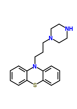 10-(3-Piperazin-1-ylpropyl)phenothiazineStructure,3240-48-0Structure 10-(3-Piperazin-1-ylpropyl)phenothiazine Structure,3240-48-0Structure