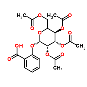 2,3,4,6-Tetra-o-acetyl-beta-d-glucopyranosyl salicylateStructure,33019-34-0Structure 2,3,4,6-Tetra-o-acetyl-beta-d-glucopyranosyl salicylate Structure,33019-34-0Structure