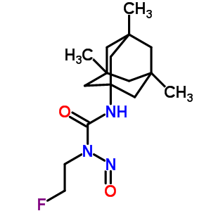 1-(2-Fluoroethyl)-1-nitroso-3-(3,5,7-trimethyladamantan-1-yl)ureaStructure,33024-42-9Structure 1-(2-Fluoroethyl)-1-nitroso-3-(3,5,7-trimethyladamantan-1-yl)urea Structure,33024-42-9Structure