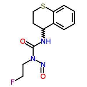 1-(2-Fluoroethyl)-1-nitroso-3-(3,4-dihydro-2h-1-benzothiopyran-4-yl)ureaStructure,33024-46-3Structure 1-(2-Fluoroethyl)-1-nitroso-3-(3,4-dihydro-2h-1-benzothiopyran-4-yl)urea Structure,33024-46-3Structure