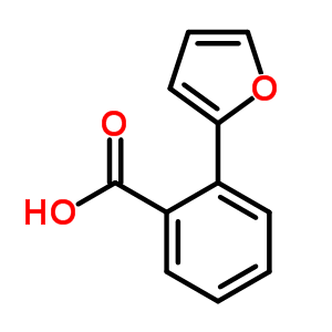 2-(2-呋喃基)苯甲酸結(jié)構(gòu)式_331942-47-3結(jié)構(gòu)式