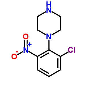 1-(2-Chloro-6-nitrophenyl)piperazineStructure,332023-12-8Structure 1-(2-Chloro-6-nitrophenyl)piperazine Structure,332023-12-8Structure