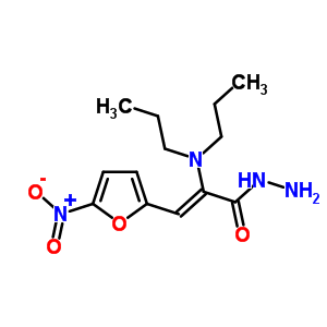 5-Nitro-2-furaldehyde (dipropylaminoacetyl)hydrazoneStructure,33207-48-6Structure 5-Nitro-2-furaldehyde (dipropylaminoacetyl)hydrazone Structure,33207-48-6Structure