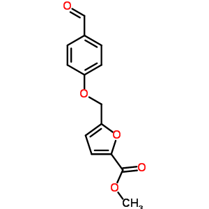 5-(4-Formyl-phenoxymethyl)-furan-2-carboxylic acid methyl esterStructure,332165-48-7Structure 5-(4-Formyl-phenoxymethyl)-furan-2-carboxylic acid methyl ester Structure,332165-48-7Structure