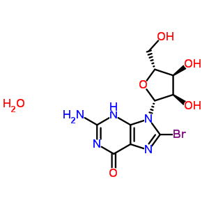 8-Bromoguanosine dihydrateStructure,332359-99-6Structure 8-Bromoguanosine dihydrate Structure,332359-99-6Structure
