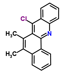 7-Chloro-5,6-dimethylbenz(c)acridineStructure,3333-66-2Structure 7-Chloro-5,6-dimethylbenz(c)acridine Structure,3333-66-2Structure