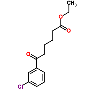 Ethyl 6-(3-chlorophenyl)-6-oxohexanoateStructure,333355-35-4Structure Ethyl 6-(3-chlorophenyl)-6-oxohexanoate Structure,333355-35-4Structure