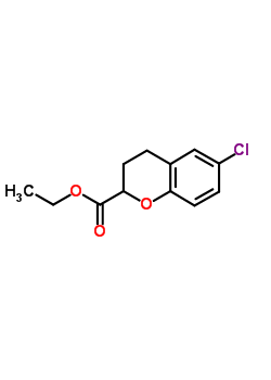 Ethyl 6-chlorochroman-2-carboxylateStructure,33533-96-9Structure Ethyl 6-chlorochroman-2-carboxylate Structure,33533-96-9Structure