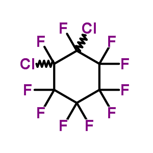 1,2-DichlorodecafluorocyclohexaneStructure,336-14-1Structure 1,2-Dichlorodecafluorocyclohexane Structure,336-14-1Structure