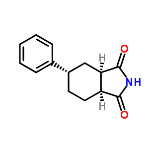 4-Trans-phenylcyclohexane-(1r,2-cis)-dicarboxylic imideStructure,336185-25-2Structure 4-Trans-phenylcyclohexane-(1r,2-cis)-dicarboxylic imide Structure,336185-25-2Structure