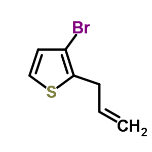3-(3-Bromo-2-thienyl)-1-propeneStructure,33892-67-0Structure 3-(3-Bromo-2-thienyl)-1-propene Structure,33892-67-0Structure